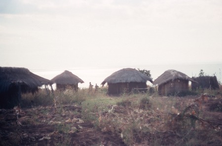 Small village on the shore of Lake Mweru, Luapula Province