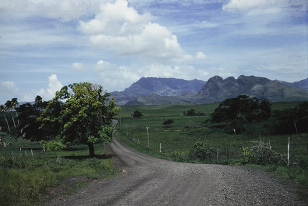 [View of road and countryside]