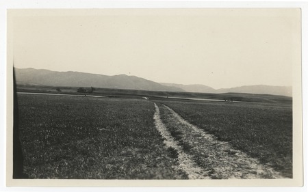 Unpaved road at Warner&#39;s Ranch