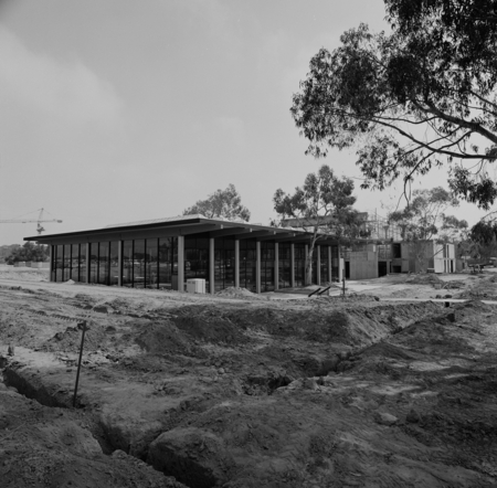 Construction on the campus of UC San Diego