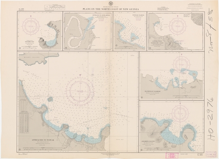South Pacific Ocean : plans on the north coast of New Guinea