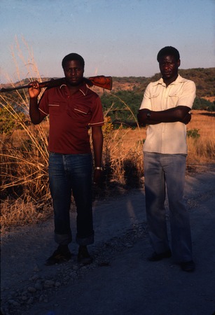 Two Game Guards, Sumbu, Lake Tanganyika