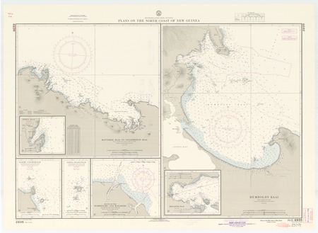 Netherlands New Guinea : plans on the north coast of New Guinea