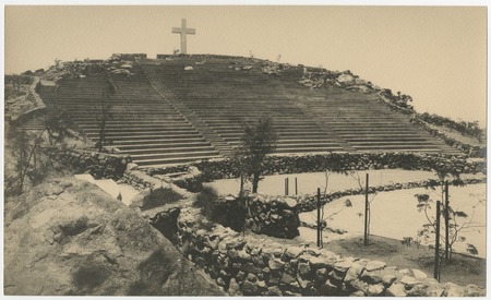 Mount Helix amphitheater and cross