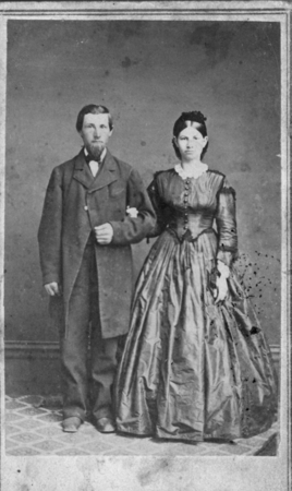 Nels Kofoid (1838-1908) and Janette Blake Kofoid (1844-1869), parents of Charles Atwood Kofoid