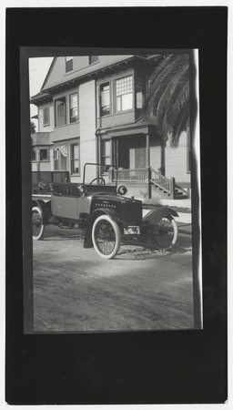 Car in front of unidentified building