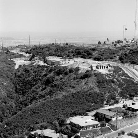 Aerial view looking east of the Mt. Soledad Laboratory