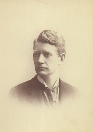 William E. Ritter as a young man