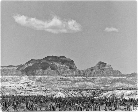 Cerro Mechudo from Punta Coyote