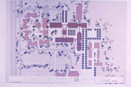 John Muir College: site plan
