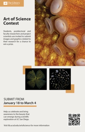 2022 Art of Science contest flyer