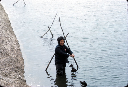 Wuxi, Ho Lo Production Brigade, Fish Pond
