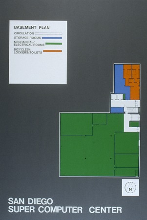 San Diego Supercomputer Center: basement plan