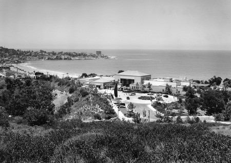 Birch Aquarium at Scripps with La Jolla in the background