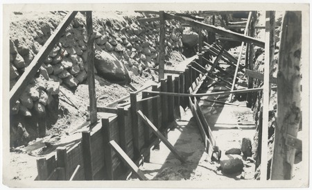 Cut-off trench at Warner&#39;s Ranch