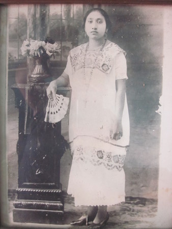 Francisca Concha in youth