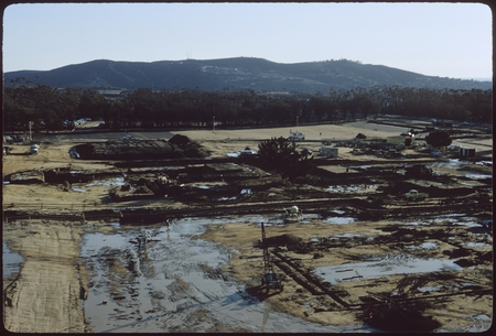 Revelle Residence Halls site, facing south