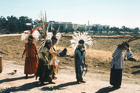 The Great Balboa Park Landfill Exposition of 1997: Aztec dance performance