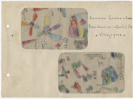 Children&#39;s Drawings, Spanish Civil War