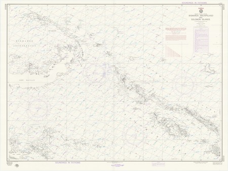 South Pacific Ocean : Bismarck Archipelago and Solomon Islands