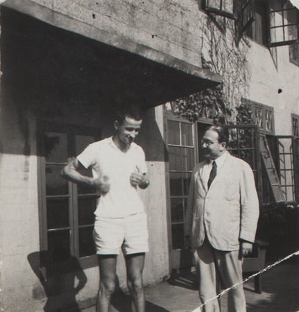 Leo Szilard and Max Delbruck, Cold Spring Harbor