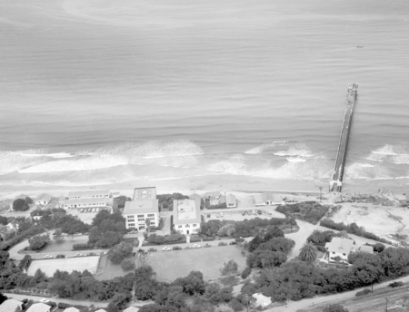 Aerial view of the Scripps Institution of Oceanography
