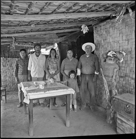 Maximiliano Arce family at Rancho San Vicente near La Purísima
