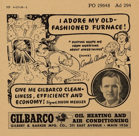 Gilbert and Baker advertisement