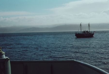 Indian Ocean, 1962 [View of ship from R/V Argo]