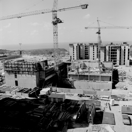 Construction on UC San Diego campus