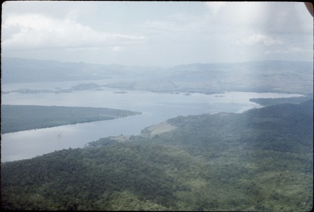 Lake Sentani, aerial view