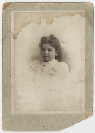 Portrait of Catherine Fletcher as a child