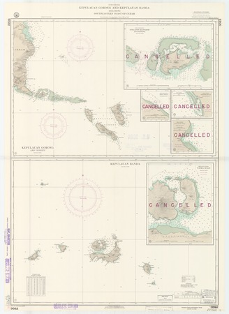 Indonesia : Kepulauan Gorong and Kepulauan Banda including southeastern coast of Ceram