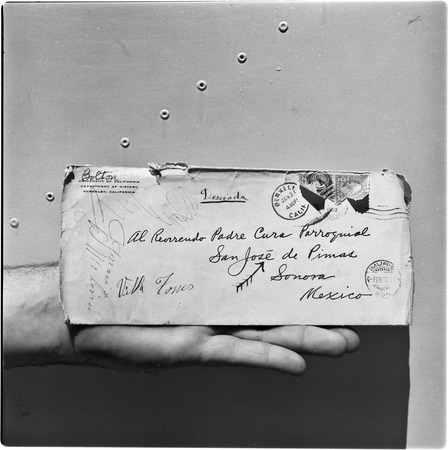 Envelope from Herbert Bolton