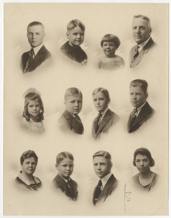 Fletcher family portraits