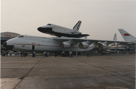 Russian aircraft and the Buran reusable orbiter space shuttle