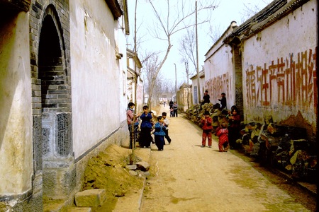 Rural alleyway