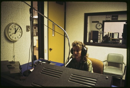 Radio and media studio, UCSD