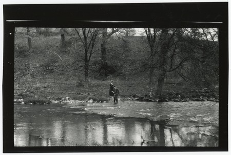Ed and Mary Catherine Fletcher near a river