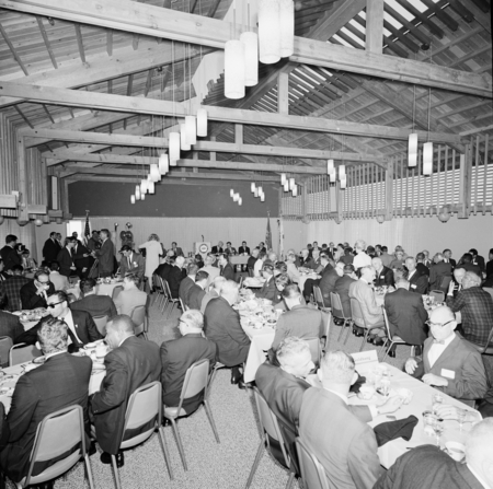 Luncheon in honor of the U.S. Vice Presidential visit of Hubert Horatio Humphrey to Scripps Institution of Oceanography