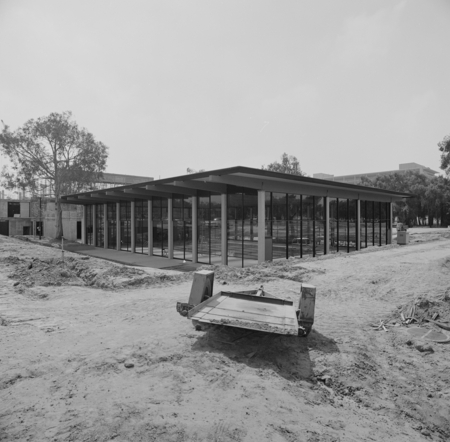 Construction on the campus of UC San Diego