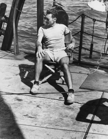 Robert L. Fisher during the Downwind Expedition, he served as ship scheduler at Scripps Institution of Oceanography from 1...