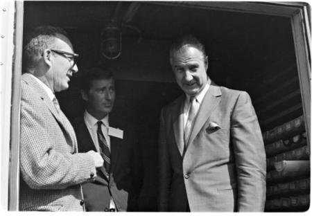 Vice President Spiro Agnew&#39;s visit to Scripps Institution of Oceanography