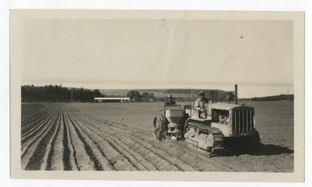 Men in tractors, Torrey Pines