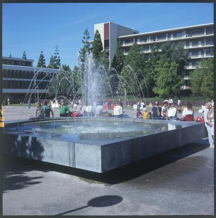 Urey Hall and PSA Fountain