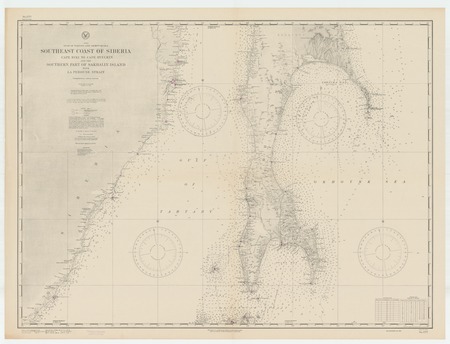 Asia : Gulf of Tartary and Okhotsk Sea : southeast coast of Siberia : Cape Biki to Cape Byelkin and the southern part of S...