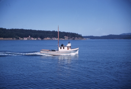 Fishing boat and [Friday Harbor] Lab Beyond