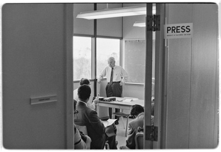 Dr. Harold C. Urey Press Conference after Apollo 11 flight