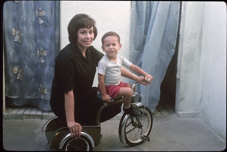 Yolanda Villaseñor and son José Luis