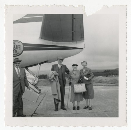 Ed and Mary Fletcher on Southwest Airways